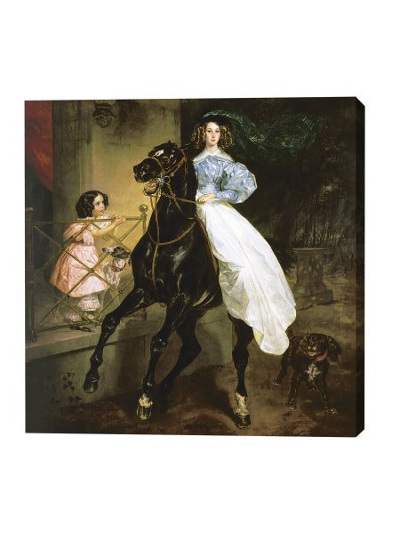 Карл Брюллов всадница 1832
