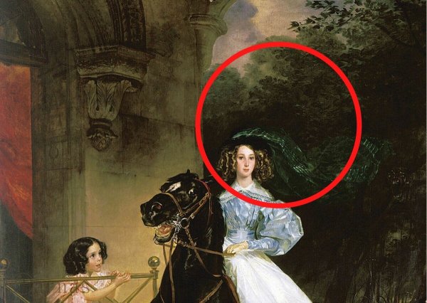 Карл Брюллов всадница 1832