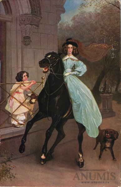 Карл Павлович Брюллов всадница