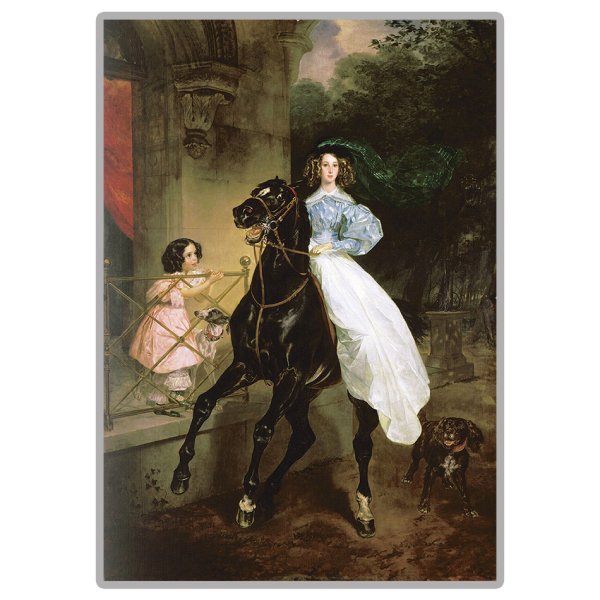 Карл Брюллов "всадница"