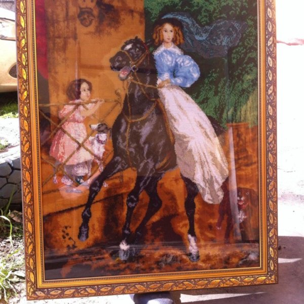 Карл Павлович Брюллов (1799—1852) «всадница»