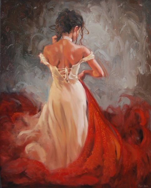 Женщина рисунок