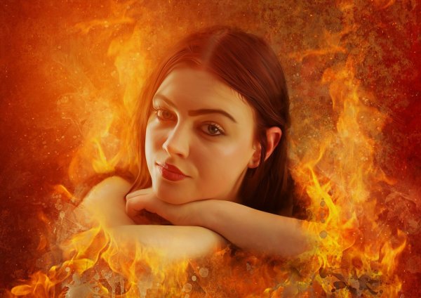 Девушка в огне фильм