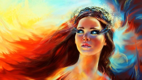 Огненные волосы