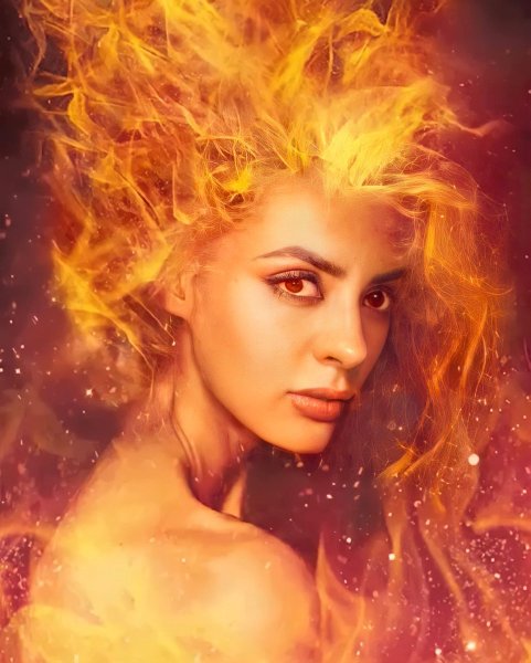 Портрет в огне