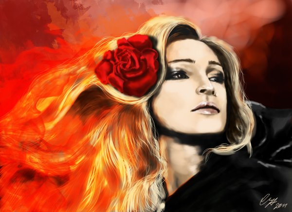 Огненная женщина