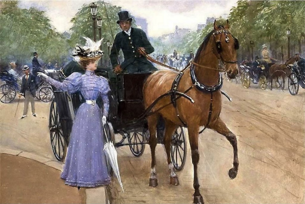 Французский художник Жан Беро (Jean Béraud; 1849-1935)