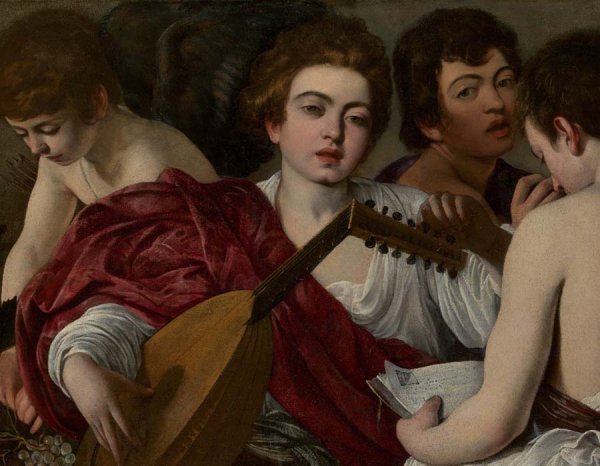 Бернардо Строцци - лютнист