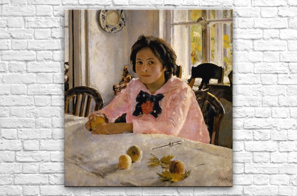 Серов девочка с персиками