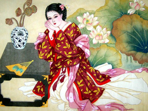 Китайские художники про детей