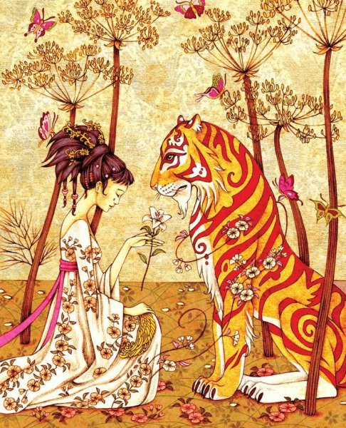 Китайский художник Xiang Weiren.