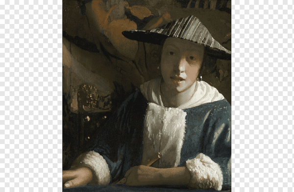 Ян Вермеер женщина в красной шляпе