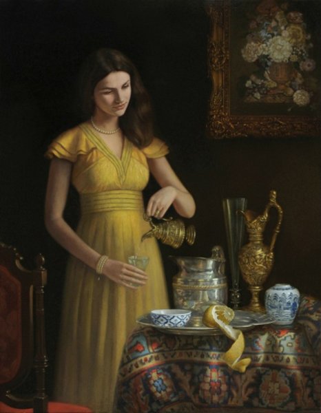 Девушки с кувшином в живописи