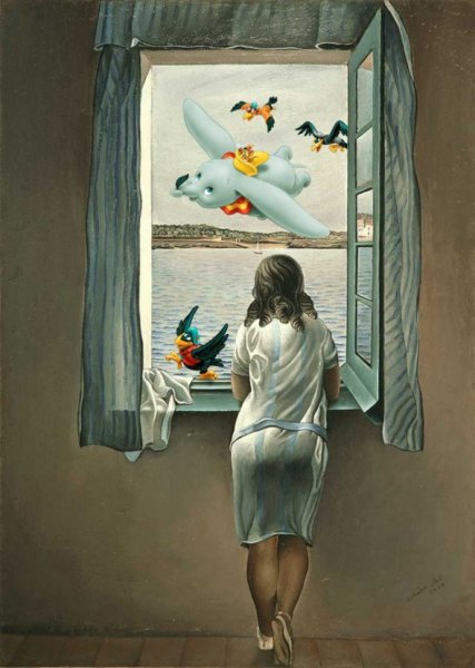 Сальвадор дали Figure at a Window