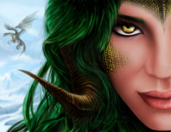 Ведьма с зелеными глазами