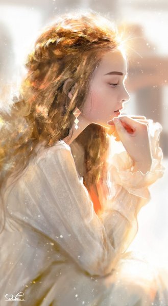 Девушка с золотыми глазами