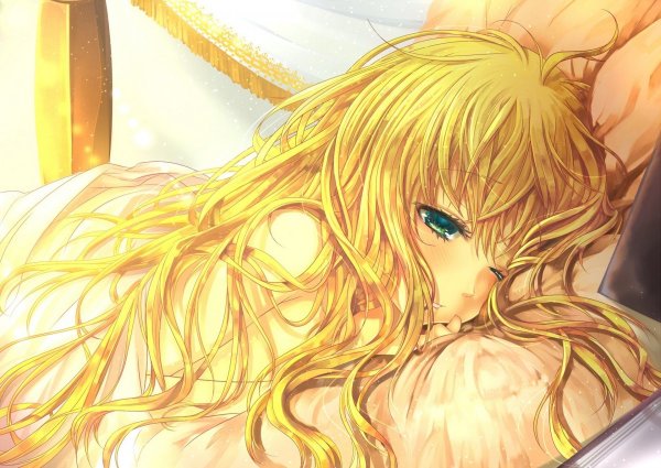 Аниме золотоволосые принцессы