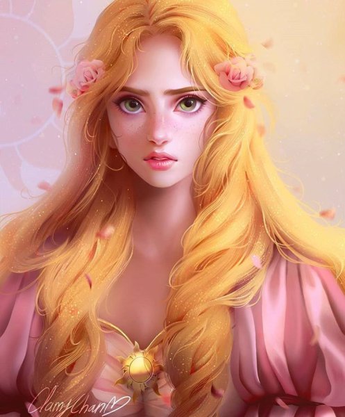 Фэнтези девушки с рыжими волосами