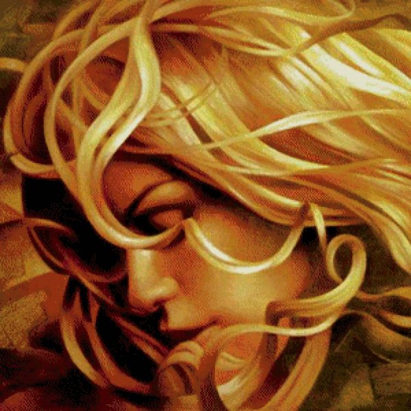 Девочка с золотыми волосами