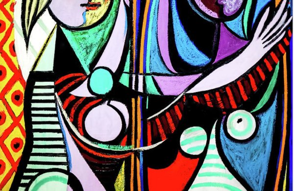 Пикассо картины girl before Mirror