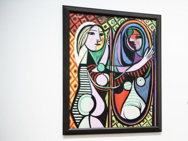 “Girl before a Mirror” by Pablo Picasso