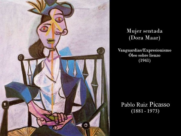 Девушка перед зеркалом Пикассо