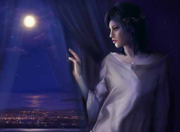 Женщина ночь