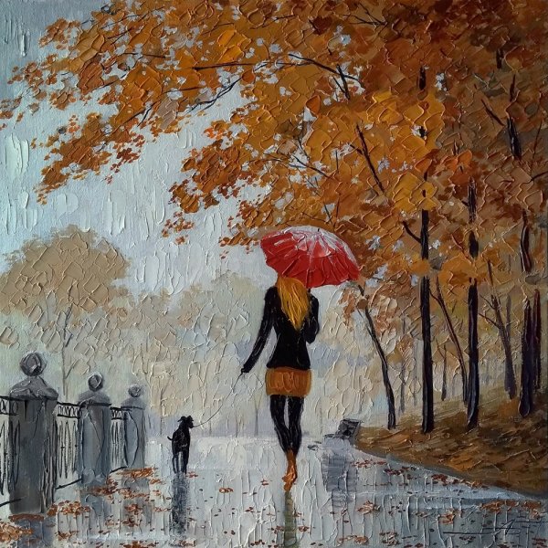 Евгений Тимошин "осенний дождь"