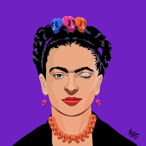 Фрида Кало поп арт