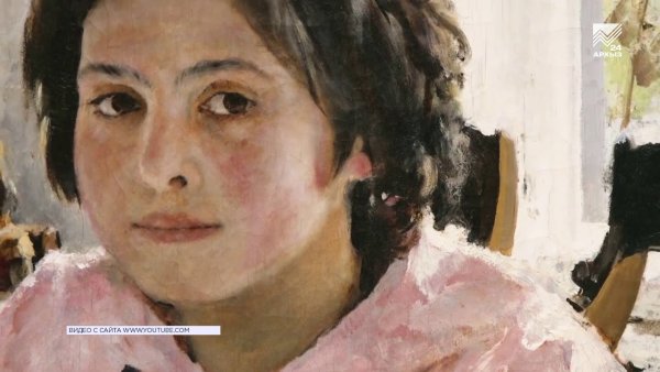 Девочка с персиками (портрет в. с. Мамонтовой). 1887