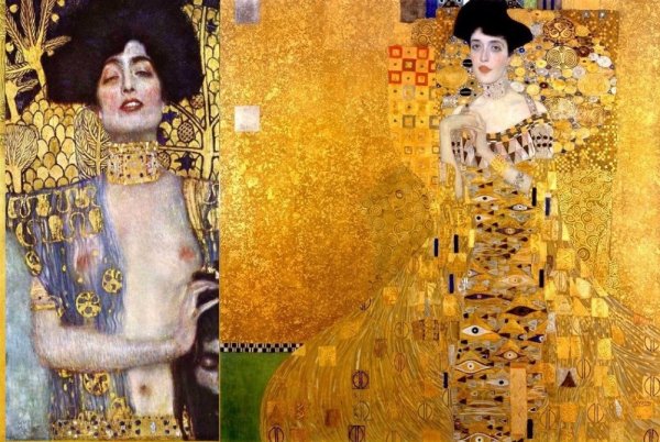Картина Золотая Адель Густава Климта