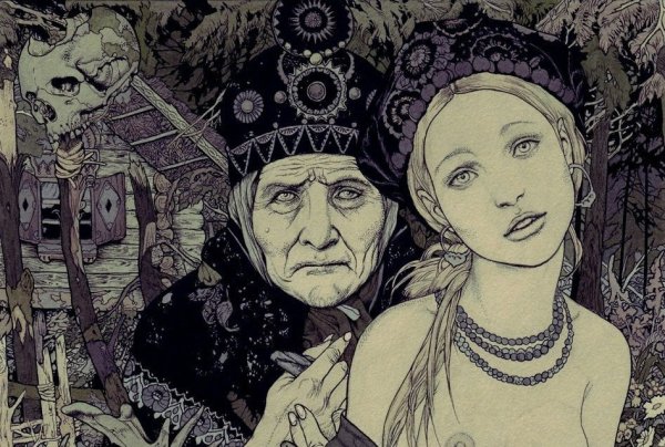 Моревна дочь бабы яги