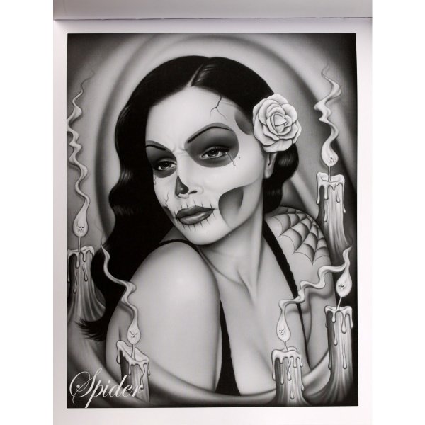 Диптих череп картина