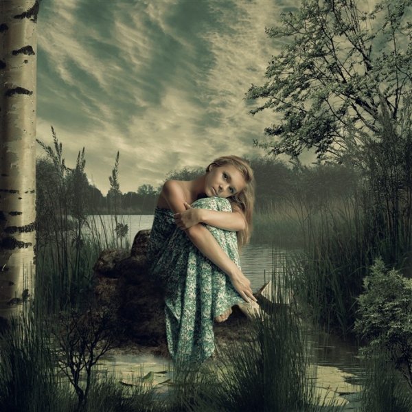 «Девушка у пруда» (1923)