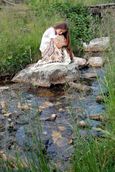 Игорь Белковский Купальщица холст