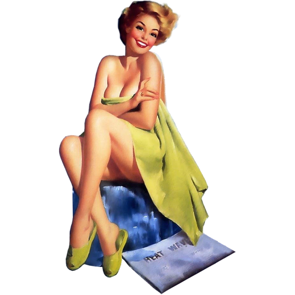 Советский пин ап баня