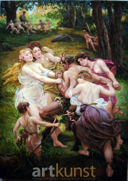 Гвидо Рени пьющий Вакх