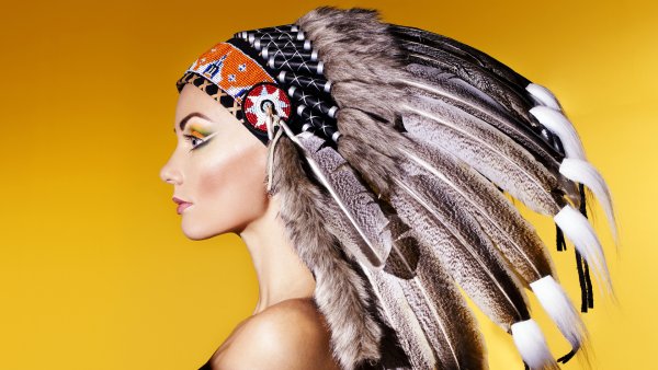 Голая Роуч индейца Роуч