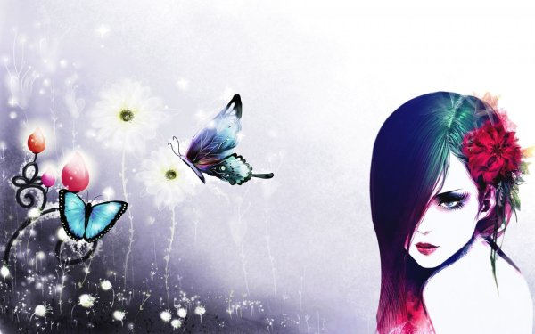 Обои с бабочками