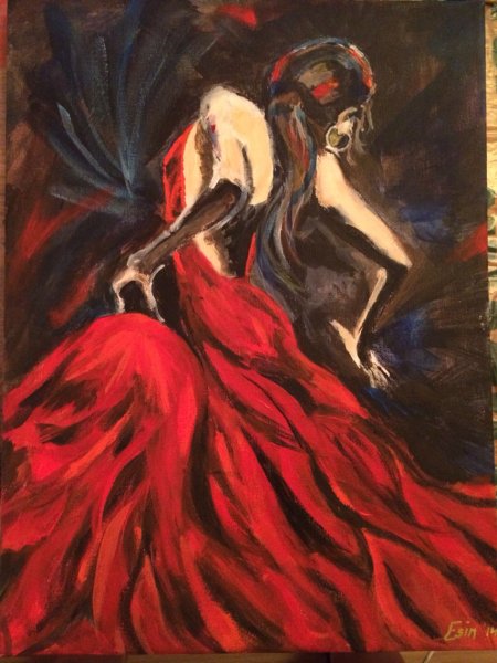 Женщина в Красном