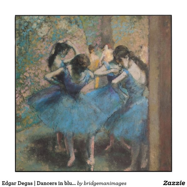 Танцовщицы в синем Эдгар Дега