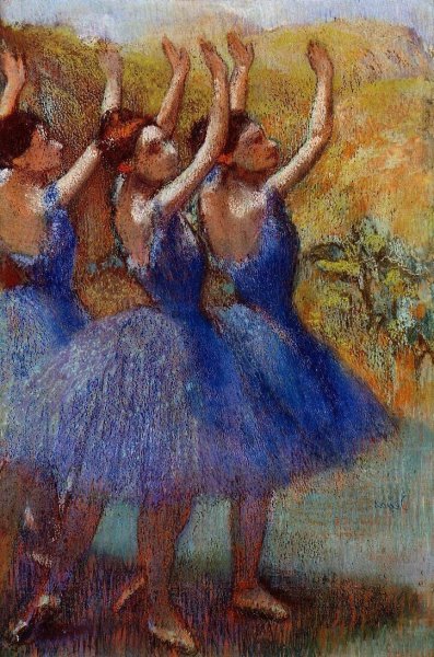 Девушка в голубом платье на прозрачном фоне