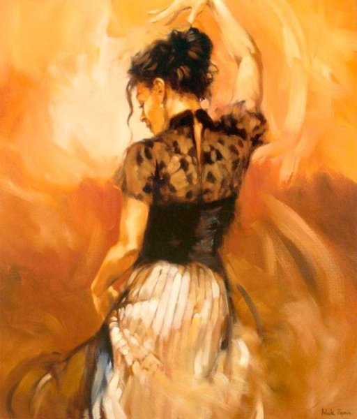 Фламенко картины Марк Спейн