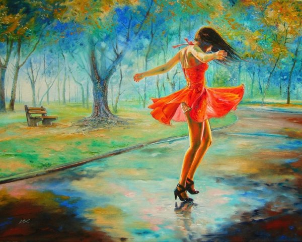 Анна Разумовская картины фламенко