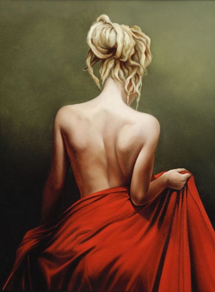 Картины девушек со спины