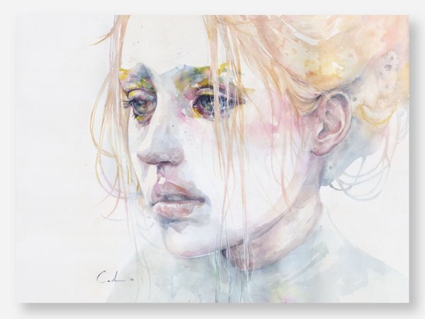 Акварельные портреты сильвии Пелиссеро