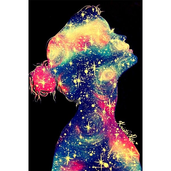 Девушка космос