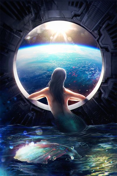 Фэнтези космос девушки