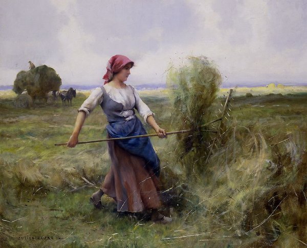 Крестьянка за вышивкой Филипп Малявин