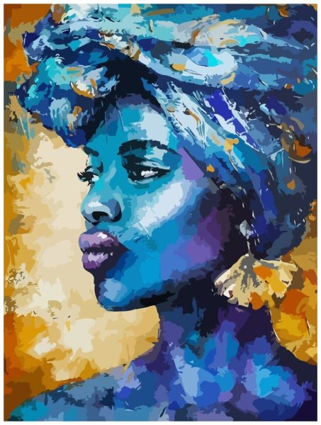 Ирина Виммер картина африканка